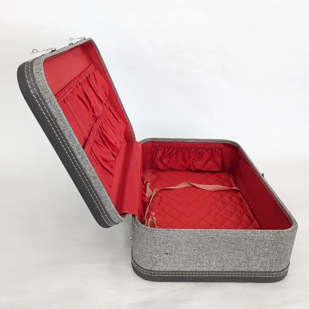 💼✈️ Vintage TravelJoy Locking Hardshell Suitcase ✈️💼